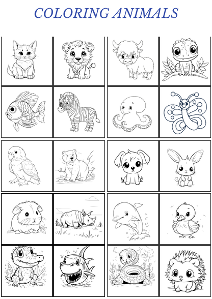 Tracing coloring writing - ThePreschoolPlannerKids